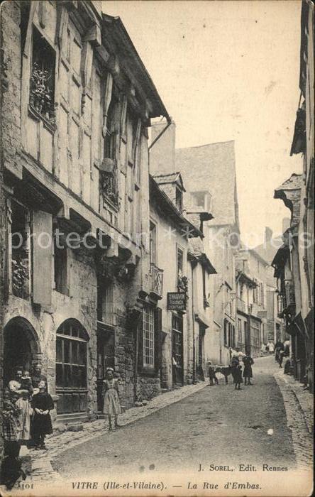 Vitre d Ille-et-Vilaine Rue d Embas