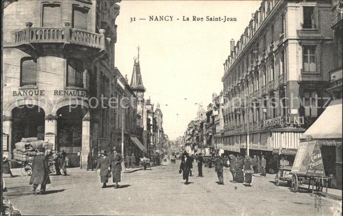 Nancy Lothringen Rue Saint Jean