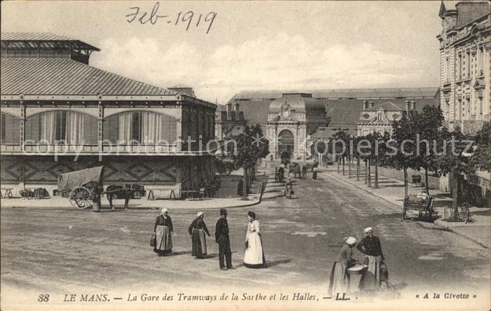Le Mans Sarthe La Gare des Tramways de la Sarthe et le