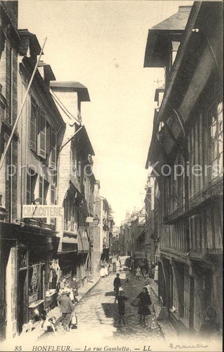 Honfleur Rue Gambetta