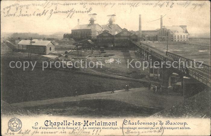 Chapelle-lez-Herlaimont Charbonnage de Bascoup Zeche