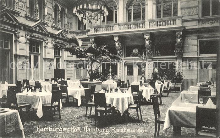 Hamburg Hamburger Hof Restaurant