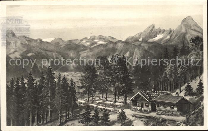 Berchtesgaden Cafe Restaurant Kastensteiner Wand