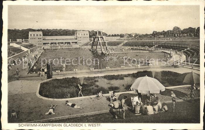 Gladbeck Schwimmbad  Sprungturm