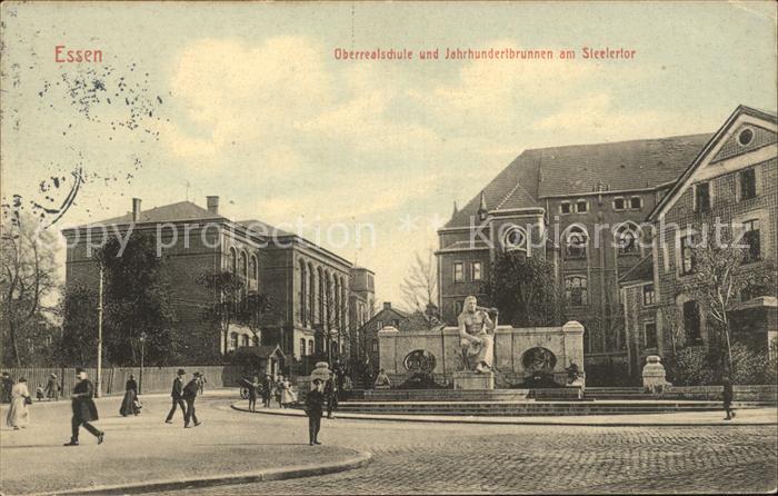 Essen Ruhr Jahrnundertbrunnen Steelertor