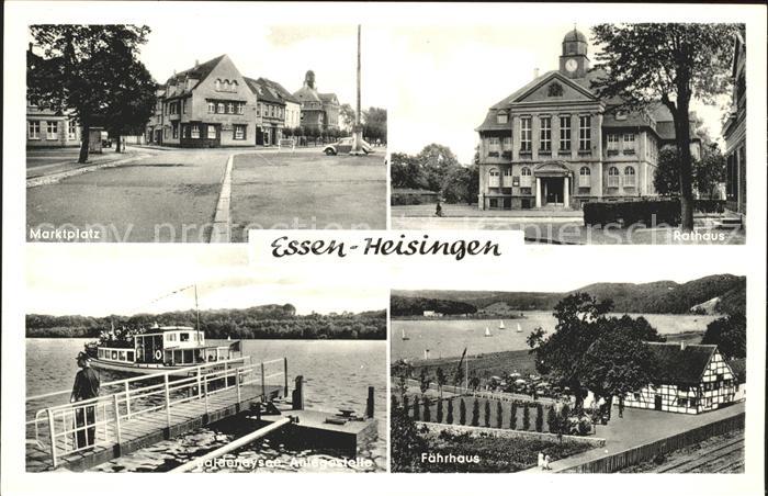 Heisingen Marktplatz Rathaus Faehrhaus
