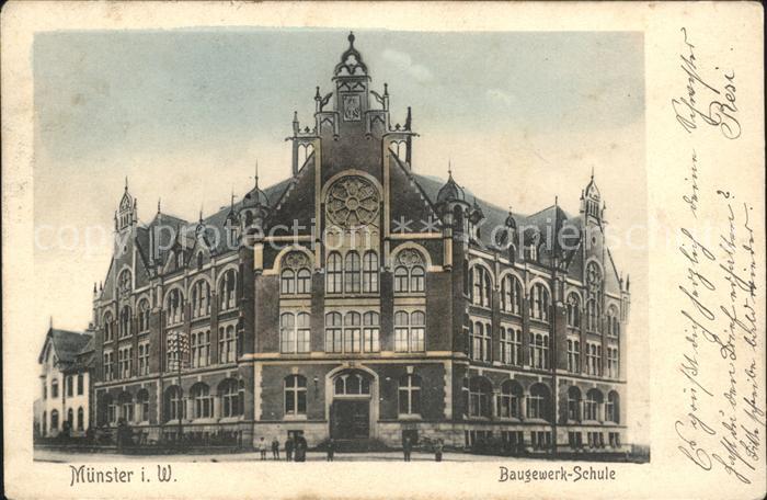 Muenster Westfalen Baugewerk-Schule
