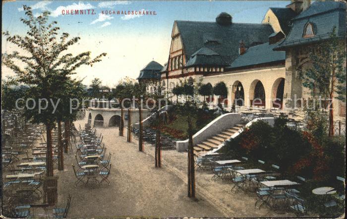 Chemnitz Kuchwaldschaenke Terrasse