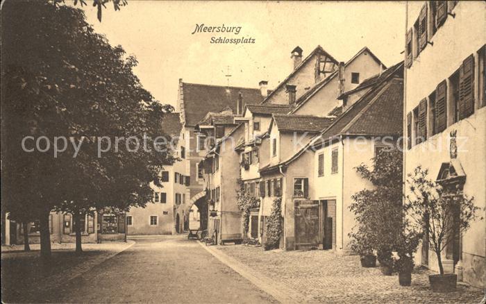 Meersburg Bodensee Schlossplatz