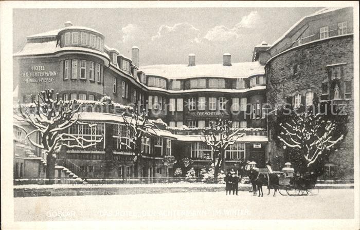 Goslar Haus Pferdeschlitten