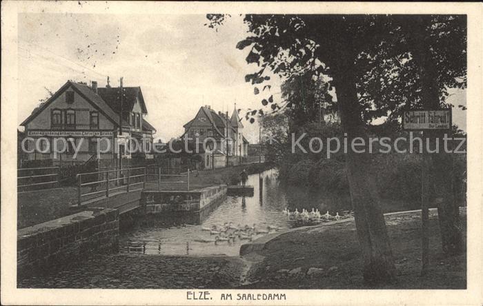 Elze Leine am Saaaledamm