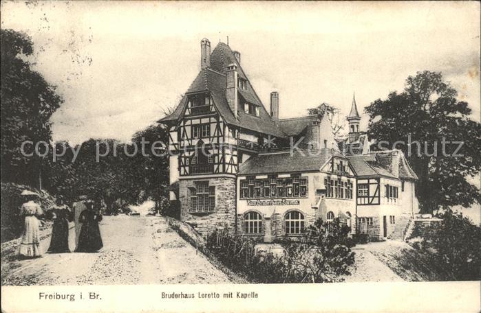 Freiburg Breisgau Bruderhaus Loretto mit Kapelle