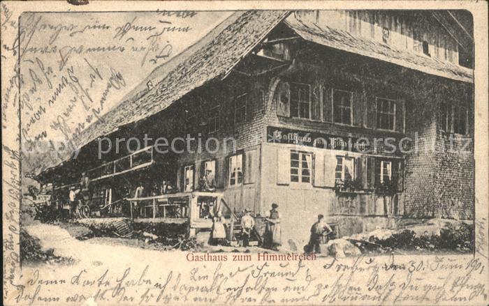 Freiburg Breisgau Gasthaus zum Himmelreich