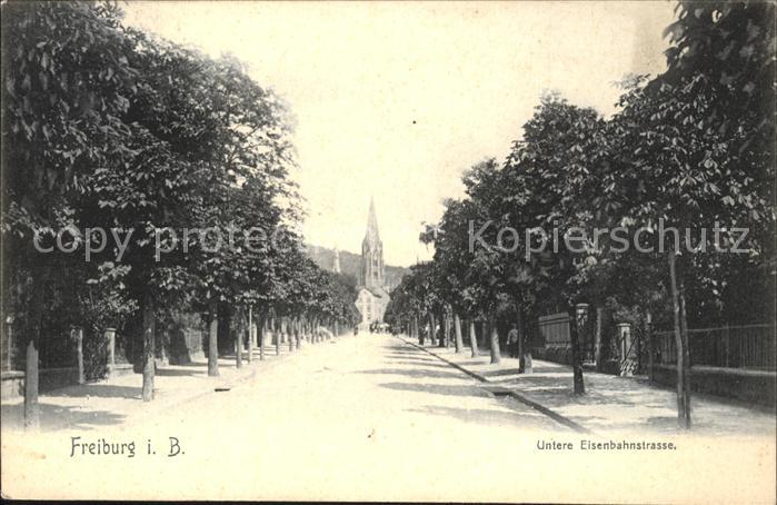Freiburg Breisgau Untere Eisenbahnstrasse