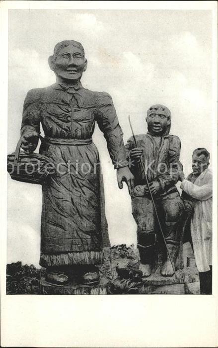 Wusterwitz Brandenburg Vater Goetze Schnitzereien