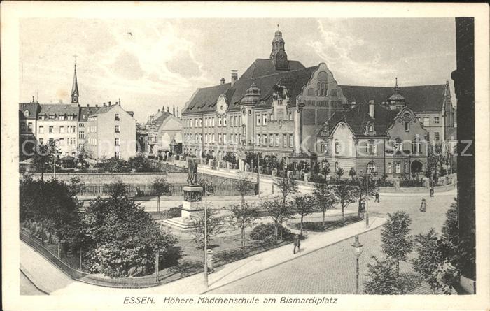Essen Ruhr Hoehere Maedchenschule am Bismarckplatz