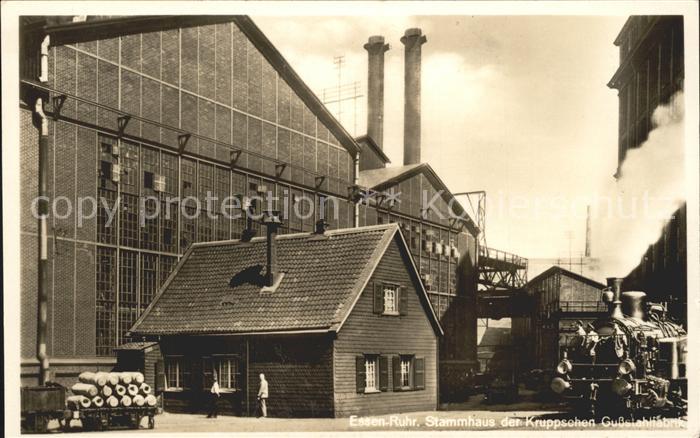 Essen Ruhr Kruppsche Gussstahlfabrik