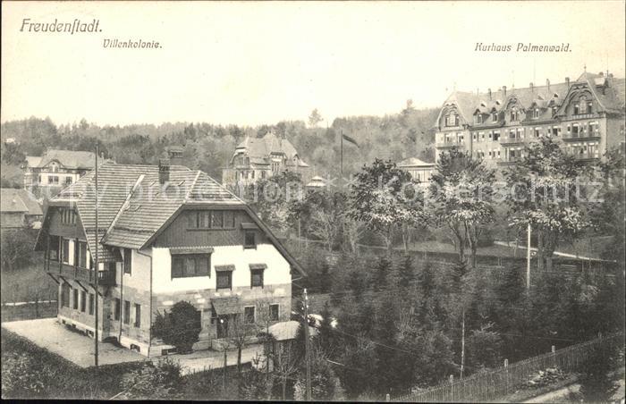 Freudenstadt Villenkolonie Kurhaus Palmenwald