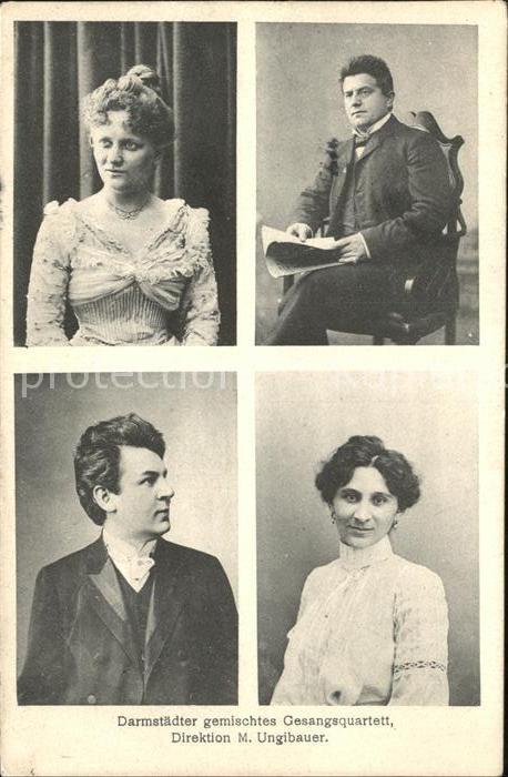 Darmstadt Gesangsquartett Portraits