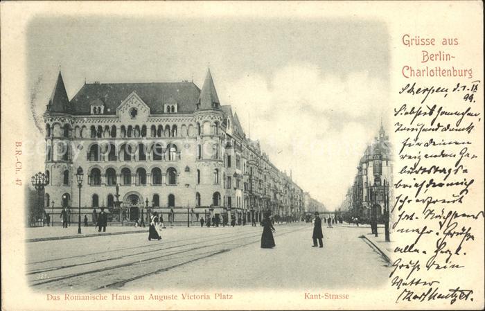 Charlottenburg Auguste Victoria Platz Kantstrasse
