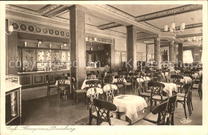 Duisburg Ruhr Cafe Kronprinz