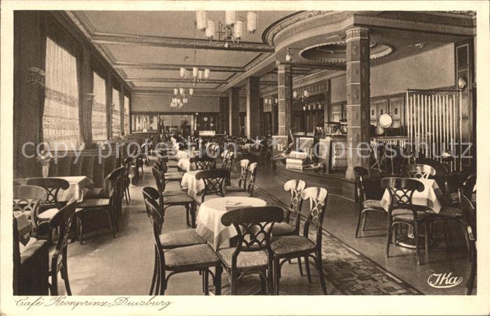 Duisburg Ruhr Cafe Kronprinz