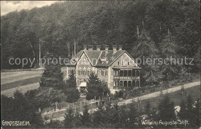 Bad Gandersheim Wilhelm Augusta Stift