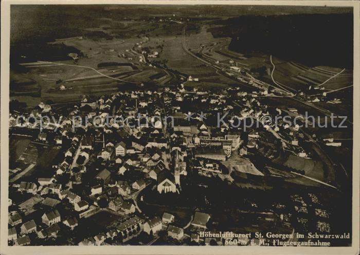 St Georgen Breisgau Fliegeraufnahme