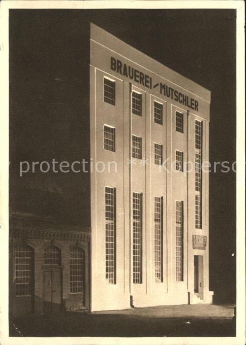 Waldkirch Breisgau Brauerei Mutschler Weihnachtskarte