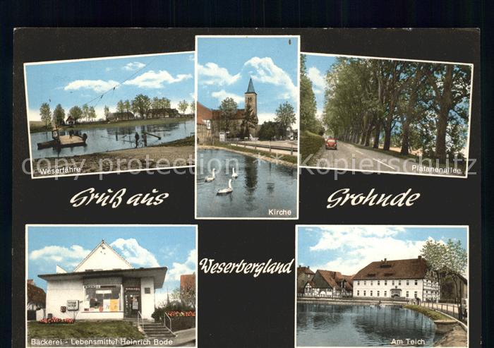 Grohnde Weserfaehre Baeckerei Heinrich Bode