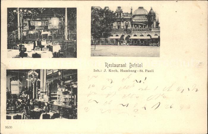 Hamburg St. Pauli Restaurant Bristol