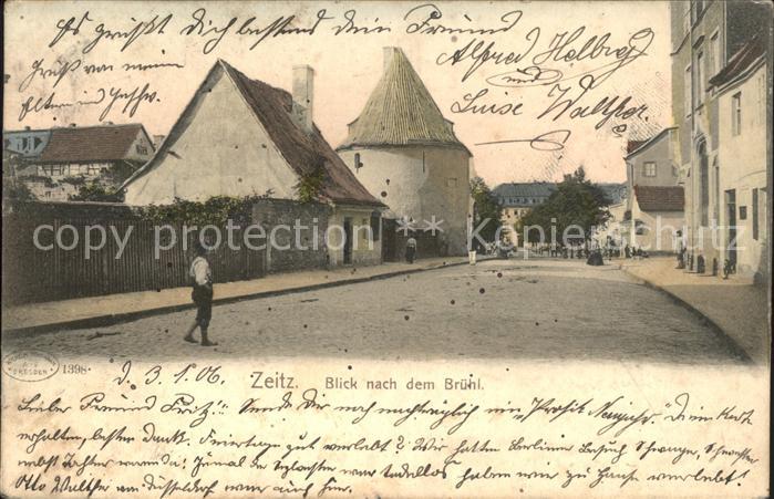 Zeitz Blick nach dem Bruehl