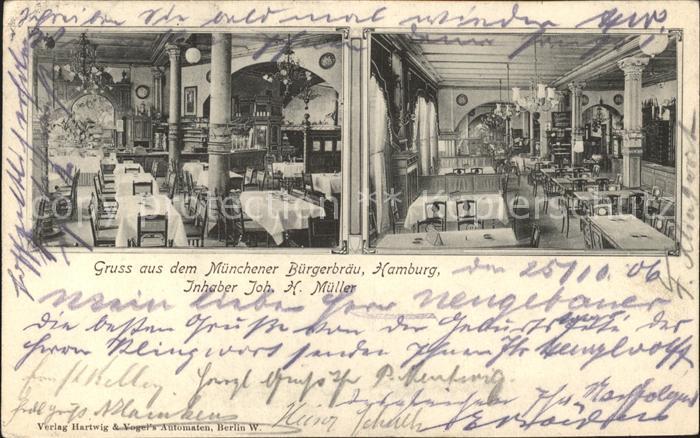 HAMBURG  CITY Muenchener Buergerbraeu