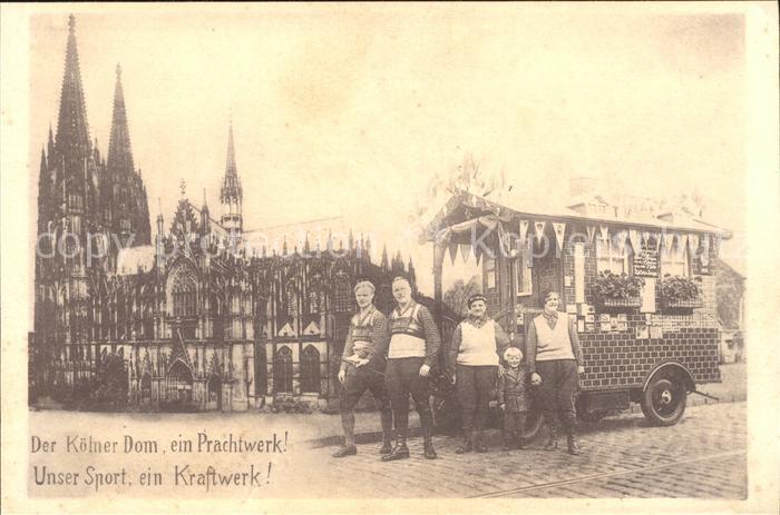 Koeln Rhein Kuriosum Belgien Holland Daenemark Kraftwanderung