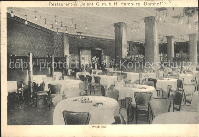 HAMBURG  CITY Restaurant W. Jalant