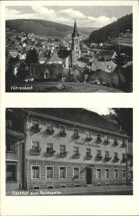 Voehrenbach Gasthof zum Reichsadler