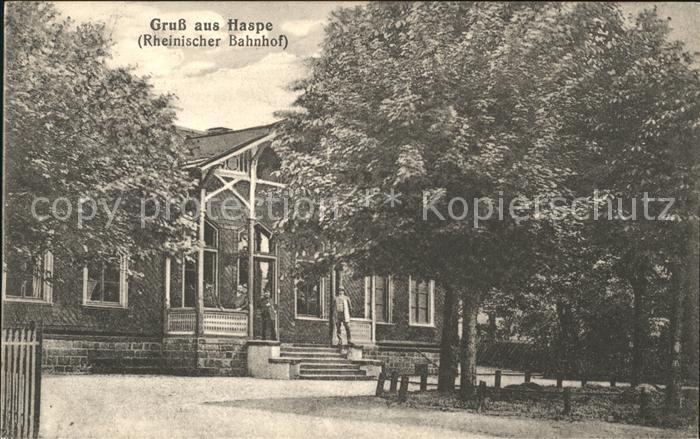 Haspe Hagen Rheinischer Bahnhof