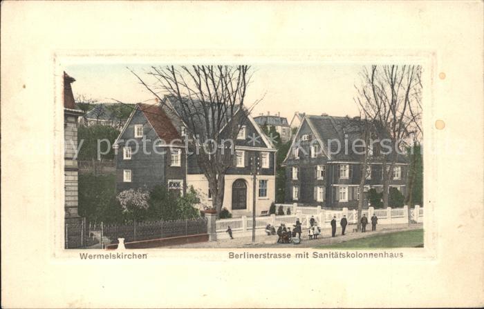 Wermelskirchen Berlinerstrasse Sanitaetskolonnenhaus