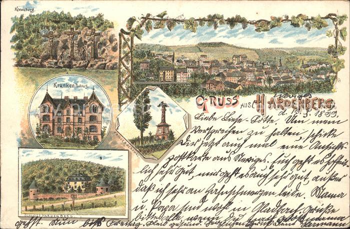 Neviges Velbert Hardenberg Krankenhaus Kreuzberg Kriegerdenkmal