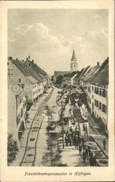 Huefingen Fronleichnamsprozession