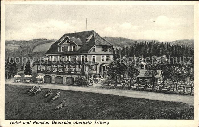 Triberg Schwarzwald Hotel-Pension Geutsche