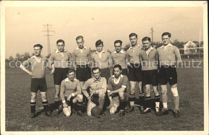 Rielasingen-Worblingen Fussballmannschaft Gruppenfoto