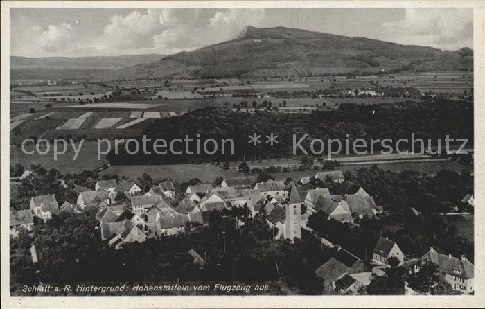 Schlatt Randen Hohenstoffeln Fliegeraufnahme