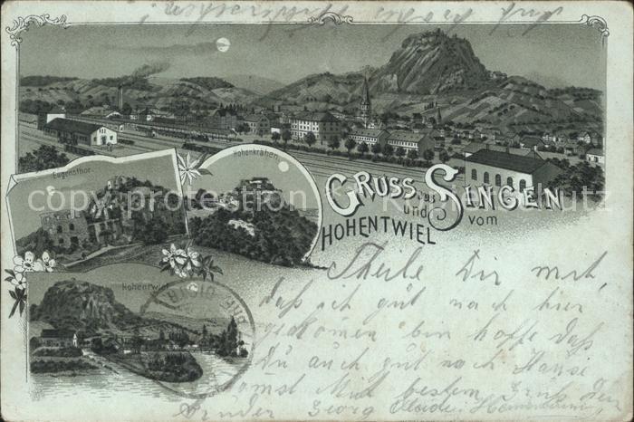 Singen Hohentwiel Hohenkraehen Eugenstor