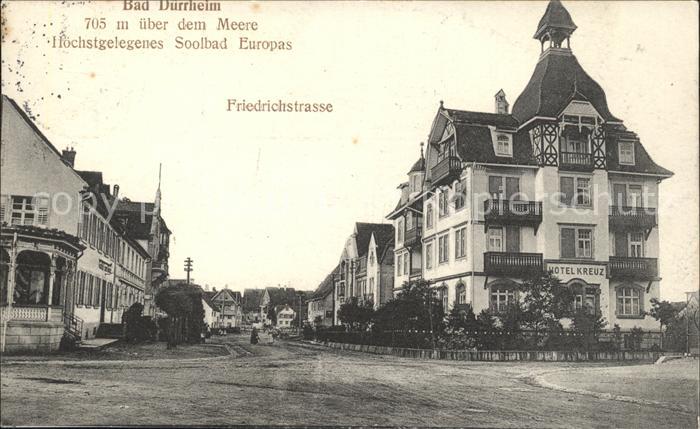 Bad Duerrheim Friedrichstrasse Hotel Kreuz