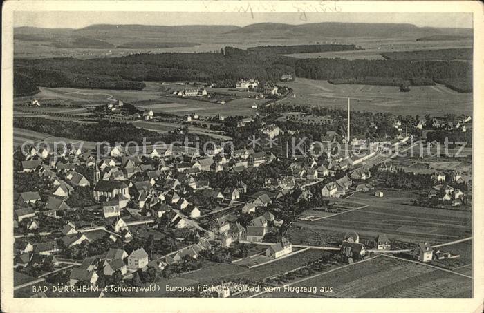 Bad Duerrheim Fliegeraufnahme