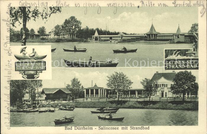 Bad Duerrheim Salinensee Strandbad