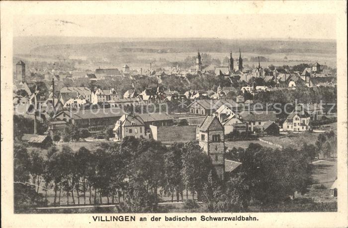 Villingen-Schwenningen Bahnpost Konstanz-Offenburg