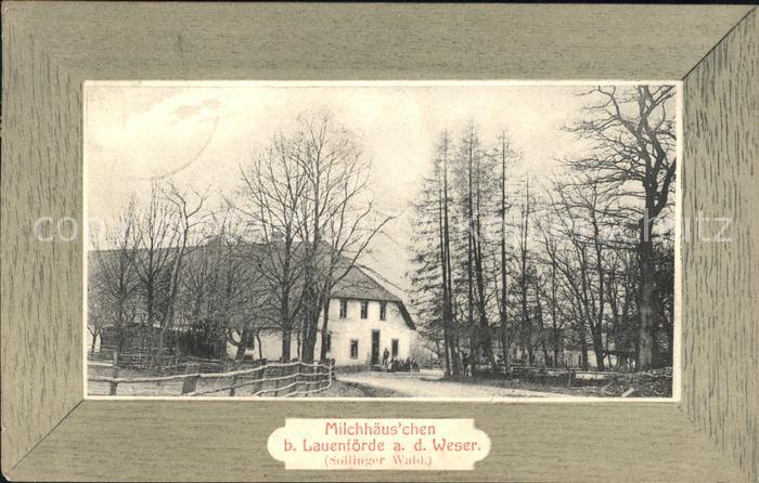 Lauenfoerde Milchhaeuschen Sollinger Wald