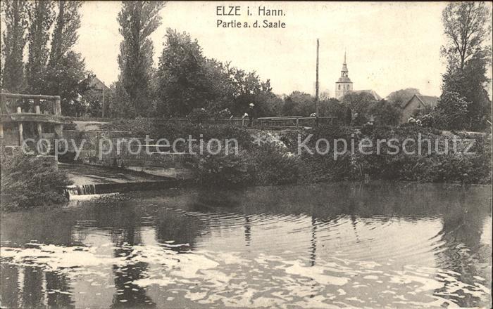 Elze Leine Partie an der Saale